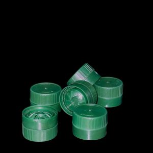 Bouchon à vis vert avec verseur