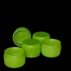 Bouchons à vis vert