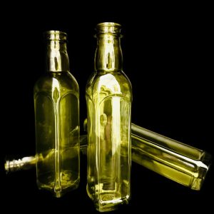 Bouteille carrée verte 250ml